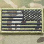 Nivka vlajka USA multicam R