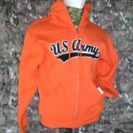 Mikina U.S.Army patch oranov