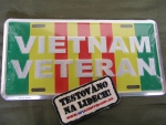 Autoznaka Vietnam veteran Ribon - 107