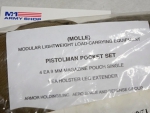 Pistolov� set MOLLE USMC Kojot�